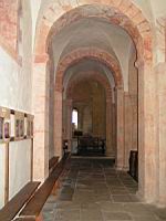 Gourdon, Eglise romane Notre-Dame de l'Assomption, travee (1)